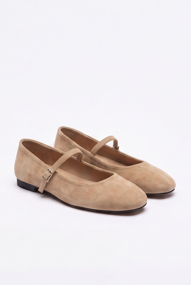 Babies Rosalie coloris Beige - vue de trois quarts, la paire