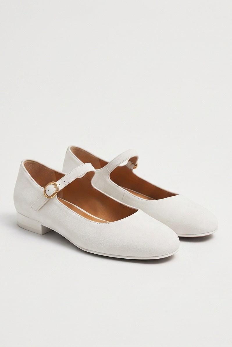 Babies Rosalie coloris Blanc - vue de trois quarts, la paire