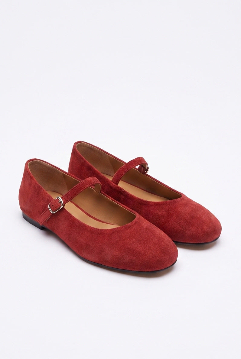 Babies Rosalie coloris Rouge - vue de trois quarts, la paire