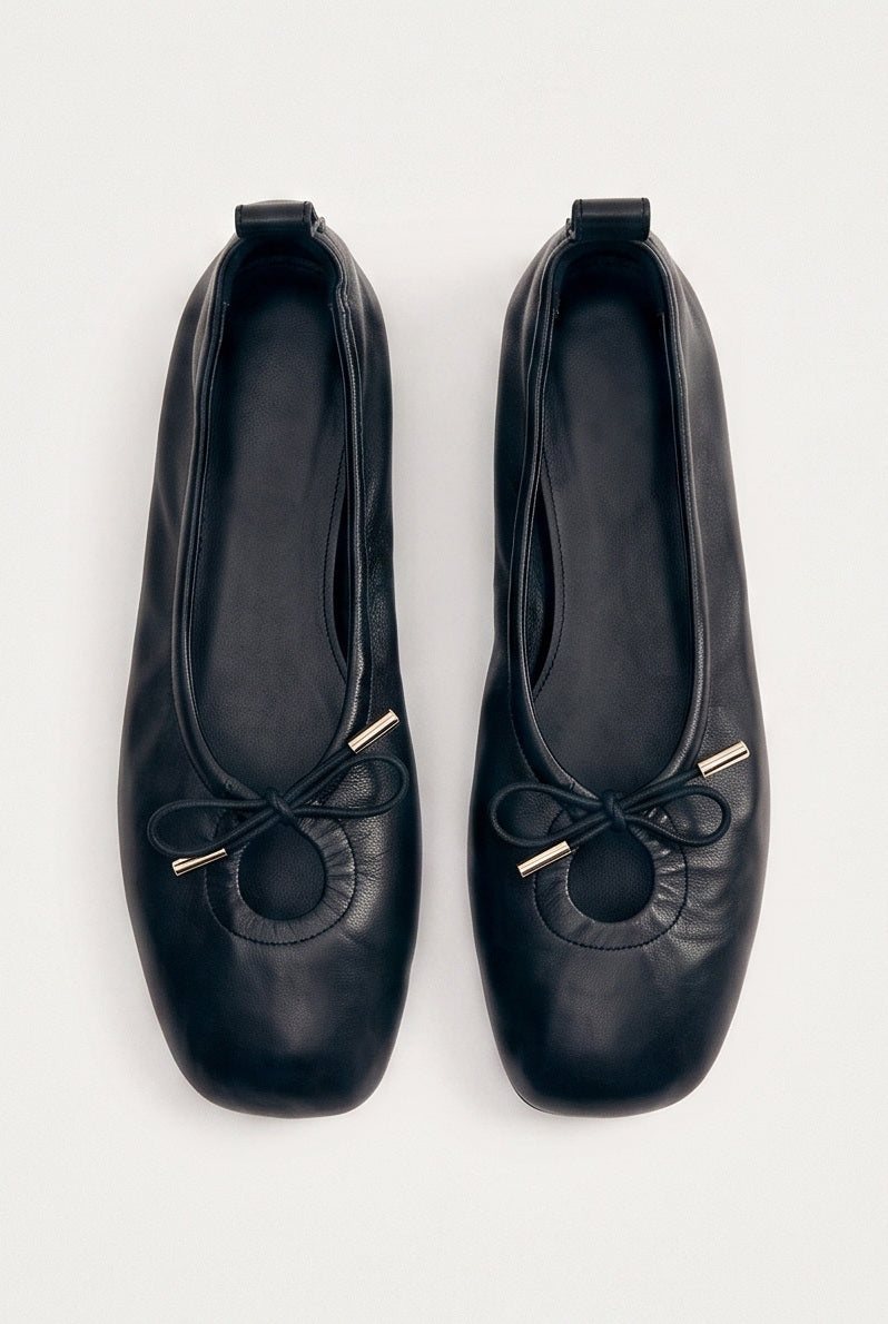 Ballerines Colette coloris Noir - vue de dessus