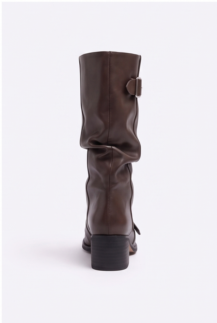 Bottes Camille coloris Marron - vue arrière