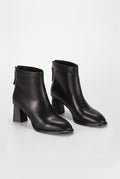 Bottines Garance coloris Noir - vue de trois quarts, la paire