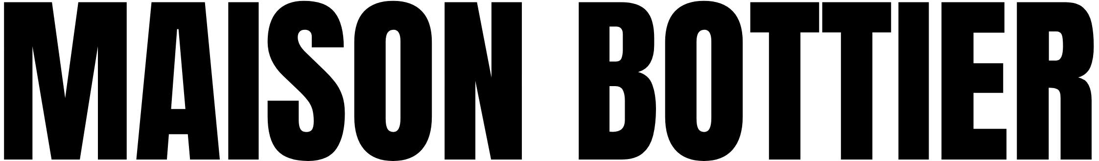 MAISON BOTTIER
