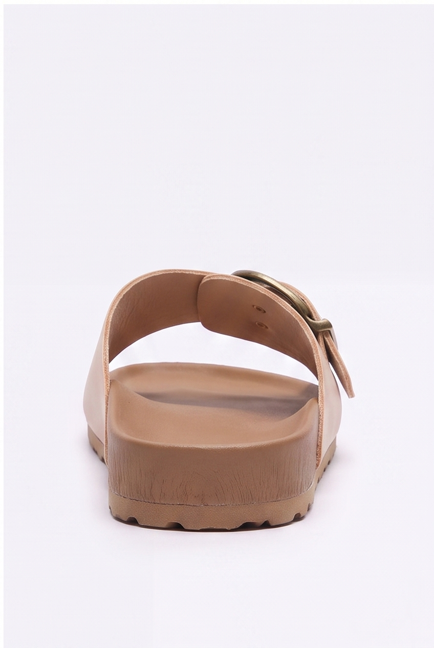 Mules Manon coloris Rose poudré - vue arrière