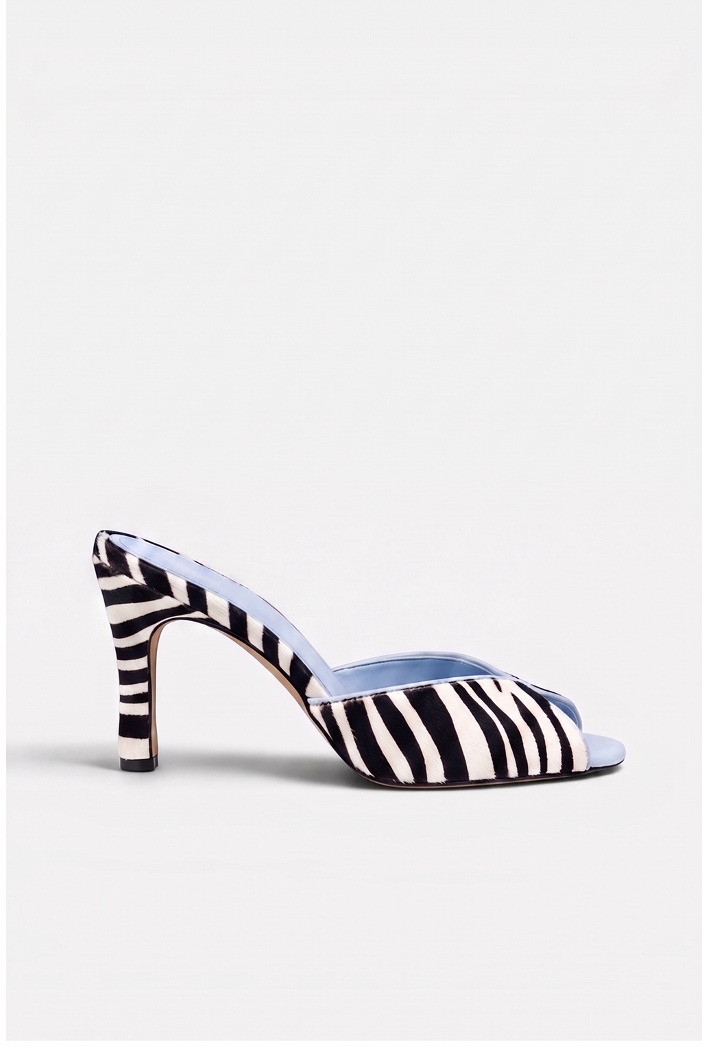 Mules Anouk coloris Zèbre - vue de profil